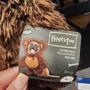 Bootique Teddy Bear Dog Costume size L